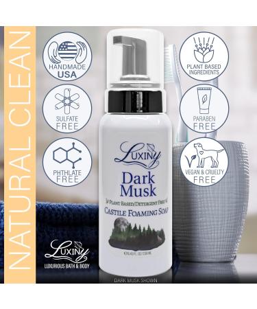 Castile soap Liquid Foaming Hand Soap All Natural Moisturizing Hand Wash for the Kitchen & Bathroom Palm Oil Free Vegan & Cruelty Free Made in the USA 8.45 oz. 2 Pack (Eucalyptus Spearmint) - Buy Online on GoSupps.com