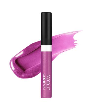 wet n wild MegaSlicks Lip Gloss Ultra-Glossy Vitamin-E Enriched Ultra-Gloss High Shine Moisturizing Cruelty-Free & Vegan - Berried Treasure
