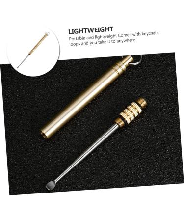 FRCOLOR Titanium Alloy Ear Spoon - Premium Ear Wax Remover Tool | International Shipping Available - Buy Online on GoSupps.com