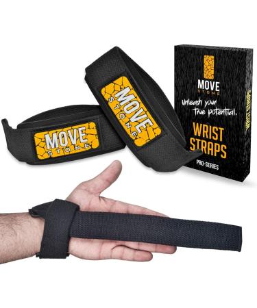 Movestone Cotton Padded Lifting Wrist Straps for Weightlifting and Deadlifting - Buy Online on GoSupps.com