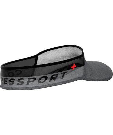Buy COMPRESSPORT Ultralight Running Visor - One Size Grey | Lightweight Breathable & Perfect for Runners | International Shipping Available - Buy Online on GoSupps.com