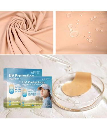 Golf Eye Mask Patch - UV Protection for Outdoor Sports Hydrogel Under-Eye Patches for Sun Protection Skiing & Fishing - 1 & 2 Pack - Buy Online on GoSupps.com