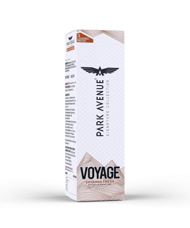 Park Avenu Men Voyage Signature Collection | Liquid Perfume | Fresh Long-Lasting Aroma Savanna Fresh Premium Liquid Perfume | 120M (4.06 fl.oz.) - Buy Online on GoSupps.com