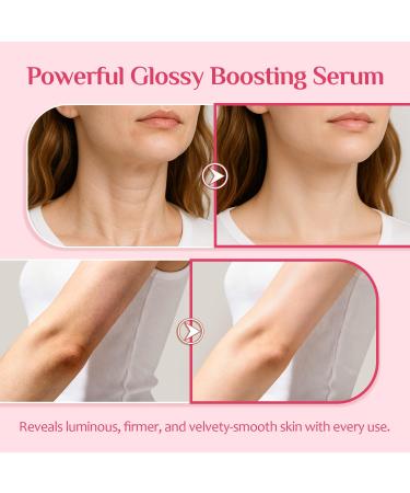QAH Be Glossy Pink Peptide Body Serum with Oil Beads Lightweight Smoothing Body Serum for Dry & Dull Skin | Glassy Glow Finish with LIFTONIN Hyaluronic Acid & Botanicals 3.38 fl. oz. - Buy Online on GoSupps.com