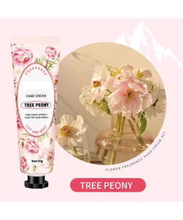  Huasean Set of 5 plant-based hand creams - Moisturizing hand cream - Natural floral scent - Travel gift set - Moisturizing and nourishing - Buy Online on GoSupps.com