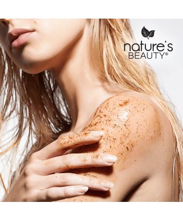 Nature's Beauty Cinnamon Coffee Energy Body Scrub Multi-Pack - Gently Exfoliate Energize & Invigorate Dull Skin Made w/Pomegranate & Babassu Oil + Coffee Seed Powder 11.3 oz (2 Pack) - Buy Online on GoSupps.com