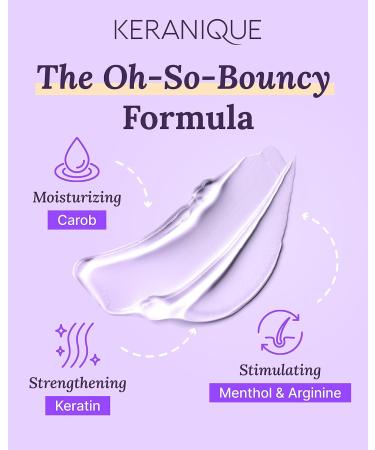 Keranique Scalp Stimulating Keratin Shampoo for Thinning Hair - Hair Regrowth and Volumizing Formula - 8 Fl Oz - Buy Online on GoSupps.com