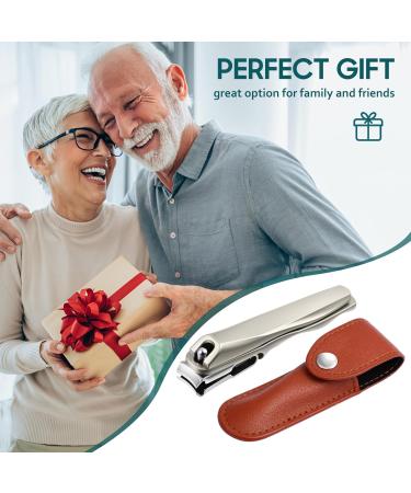 Nail Clippers for Seniors - 360 Rotary Fingernail & Toenail Clippers Long Handle Ultra Sharp Stainless Steel Heavy Duty for Thick Nails Built-in Nail File - Buy Online on GoSupps.com