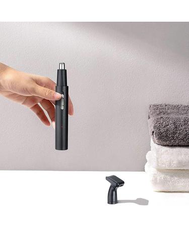 USB Rechargeable 2-in-1 Nose & Ear Hair Trimmer - Waterproof Dual Edge Blades Ideal for Travel | Perfect Hair Remover for Men & Women - Buy Online on GoSupps.com