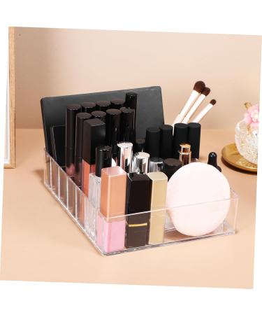 WHAMVOX 2pcs Case Makeup Clear Storage Palette Eyeshadow Pallet Stand Divided for Desktop Organizer Dresser - Buy Online on GoSupps.com