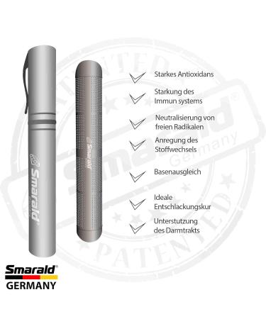 Smarald Anti-aging filter stick for your drinking water powerful antioxidant for up to 800 liters of ionized alkaline active water - Buy Online on GoSupps.com