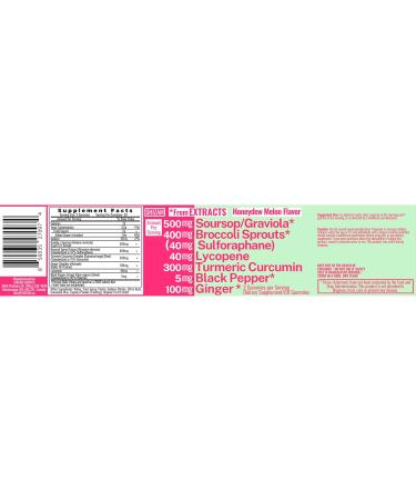 Soursop Graviola Curcumin Lycopene Broccoli Sprouts Sulforaphane Extract Gummies with Turmeric Curcumin Ginger Black Pepper Sour Sop Guyabano Leaf Supplement Chew Chewable Pills Capsules Supplements - Buy Online on GoSupps.com