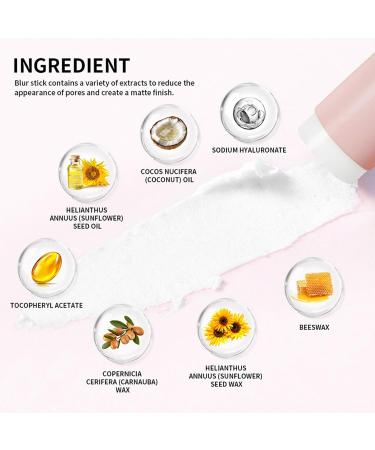 Pore minimizing stick blur stick pore blurring face primer pigment oilfree and light formula suitable for all skin types 8 g 1 piece 8 g 1 piece 8g 1er Pack - Buy Online on GoSupps.com