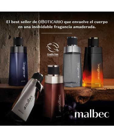 Malbec Intenso Eau De Toilette by O Botic rio Cologne For Men Long Lasting Men's Fragrance French Oak Barrel-Aged Red Wine & Woody Fresh Scent 3.4 Ounce Club Intenso - Buy Online on GoSupps.com