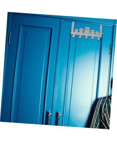 Alipis Hook up Towel Hook Hat Hanger Towel Hanger Over Door Hook Rack Door Hanger Cabinet Door Storage Hook 30X15.5CM White - Buy Online on GoSupps.com