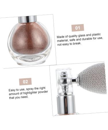 FOMIYES 2pcs Spray Glitter Highlighter Spray Bottles Hair Glitter Spray Powder Sprayer Body Hair Spray As Shown 2x2pcs 7.5x6cmx2pcs - Buy Online on GoSupps.com