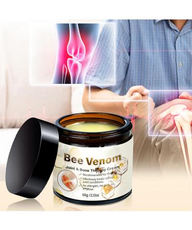 YILEST Bee Venom Cream for Muscle & Joint Comfort Soothing Cream for Back Neck Hands Knees & Feet Fast Absorbing Easy to Use - Buy Online on GoSupps.com