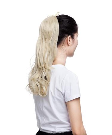 Sego Clip-In Ponytail Extension - 18 Wavy Blonde Hairpiece for a Natural Look | 90g Braid Hair Extension - Buy Online on GoSupps.com