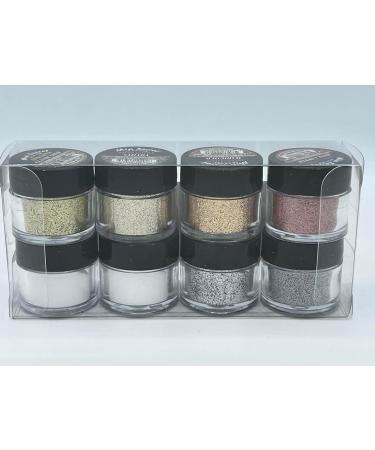 Shop MIA SECRET Micro & Alpha Glitter Collection 8 Jars of 1/4 oz | International Shipping Available - Buy Online on GoSupps.com