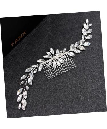 Angoily Hair Barrettes Rhinestone Bobby Pins Hair Pin Bridal Wedding Headpiece Rhinestone Hair Clip Crystal Hair Comb Bride Insert Comb Women Comb Jewelry Hair Accessories Hairpin Headgear - Buy Online on GoSupps.com