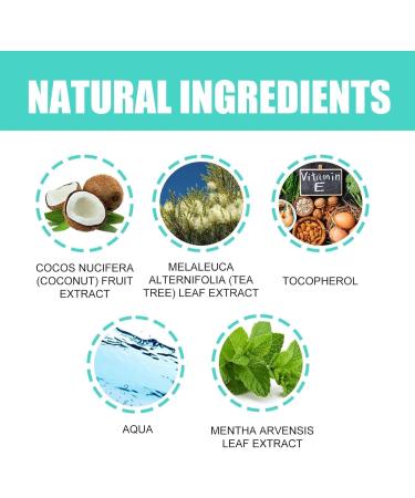 Oralhoe Coconut Mint Mouthwash - Natural Oil Pulling & Tongue Scraper for Enhanced Oral Health (3PCS) - Buy Internationally - Buy Online on GoSupps.com