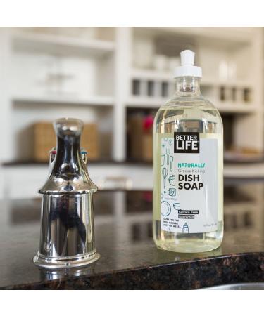 Better Life Unscented Dish Soap - 22 Fl Oz | Eco-Friendly & Non-Toxic - Buy Online on GoSupps.com