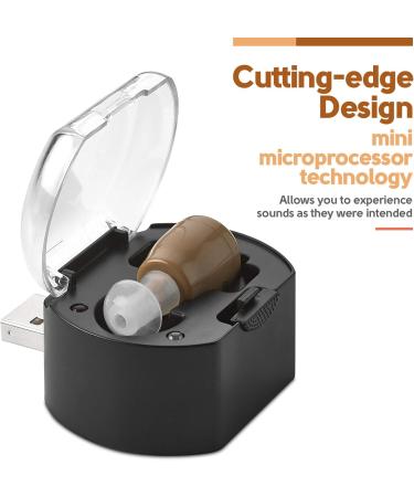 MEDca ITE Mini Ear Rechargeable Hearing Aid Discreet & Lightweight for Comfortable All-Day Use - Buy Online on GoSupps.com