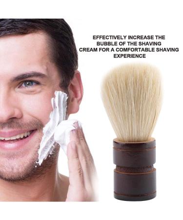 High-Quality Wooden Handle Shaving Brush for Men | Nelumbo Bristles | Premium Daily Grooming Tool - Buy Online on GoSupps.com