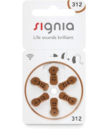 Siemens Signia Type 312 Hearing Aid Battery Zinc Air PR41 ZL3 - 120 Pack - WNS-EMG World Big Box - Buy Online on GoSupps.com