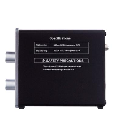 AmScope Dual Channel White UV LED Ring Light - Professional Illumination for Microscopes - Buy Online on GoSupps.com