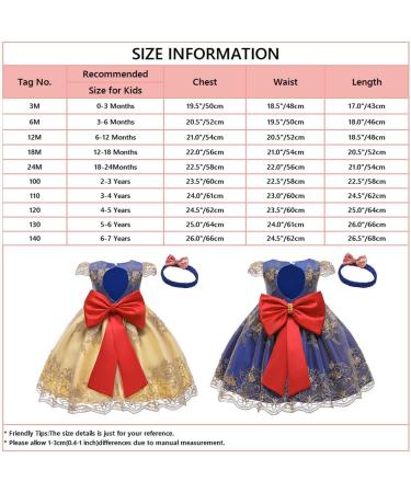 Myrisam Girls Birthday Party Dress with Headwear | Princess Embroidery Bowknot Gown for Christening & Baptism | Size 6-7 Years | Yellow - Buy Online on GoSupps.com