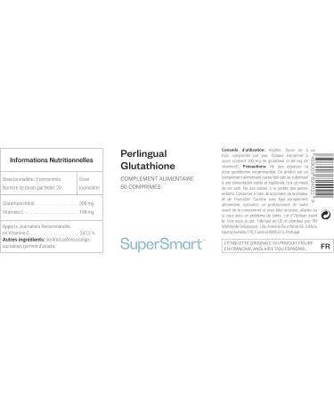 Glutathione Sucking - Glutathione Booster - Fights Oxidative Stress - Supports the Immune System - Protects and Detoxifies the Liver - Anti-Aging - Vitamin C - Perlingual - Vegan - Buy Online on GoSupps.com