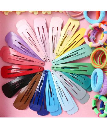780 Pcs Girls Hair Clip & Tie Set - Colorful Ponytail Holders & Rubber Bands for Kids/Toddlers - Hair Accessories in Candy Colors - Buy Online on GoSupps.com
