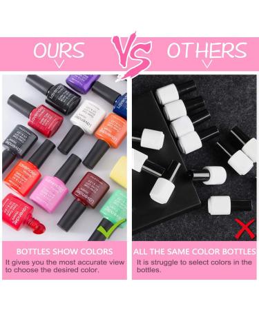 Lavender Violets 8ml Gel Nail Polish UV LED Soak Off Nail Lamp Curing Manicure Pedicure Classical Coloured Bottle Long Lasting Easy Apply Milky Way D243 - Buy Online on GoSupps.com