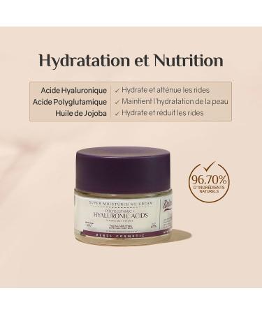 Skincare Anti-wrinkle Kit with Pure Hyaluronic Acid and Polyglutamic Acid. Original gift set for women with Exfoliating Discs Serum Cream 5 Masks - Buy Online on GoSupps.com