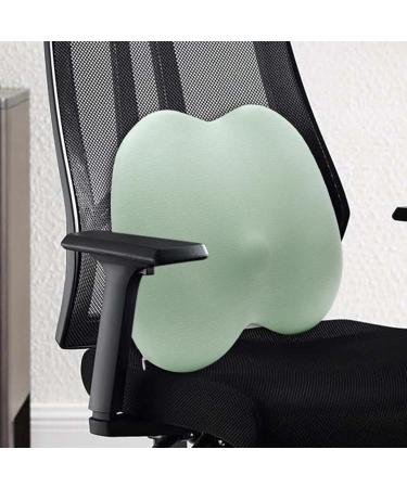 Car Seat Lumbar Cushion Breathable Lumbar Support Cushion - Ergonomic Summer Waist Protection Soft Sponge Car Waist Pad Green - Buy Online on GoSupps.com
