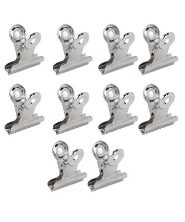 Nail Clamp Clip Set - 10pcs Portable Ergonomic Metal Clips for Home & Salon | Wear-Resistant Fiberglass Nail Tools - Buy Online on GoSupps.com