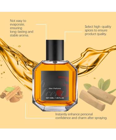 VEFSU Perfume Light Fragrance Wood Fragrance And Natural Release of Male Charm Body Spray Long Lasting Exudes Charm 50ml (Black One Size) 1 Fl Oz (Pack of 1) Black - Buy Online on GoSupps.com