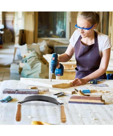 Leryveo 8-Inch Straight Woodworking Knife - Premium Stainless Steel Hand Tool with Wooden Handle for Precision Crafting - Buy Online on GoSupps.com