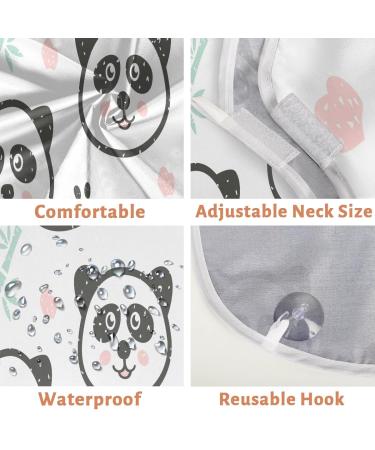 Panda Beard Bib Apron for Men - Waterproof Hair Catcher & Grooming Cape with Suction Cups | Perfect Gift for Shaving & Trimming - Buy Online on GoSupps.com