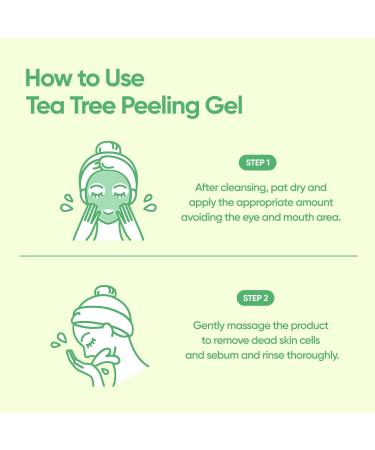 BANILA CO Clean It Zero Tea Tree Pore Peeling Gel | Facial Polish & Vegan Exfoliating Gel for Oily Acne-Prone Skin | Gentle Scrub with BHA & Tea Tree for Smooth Texture & Clear Pores(120ml/4.05fl.oz) 02 Tea Tree - Buy Online on GoSupps.com