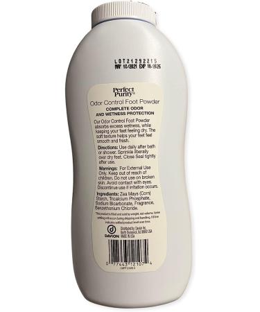 Perfect Purity Talc-Free Foot Powder - 24hr Odor Control and Wetness Absorption - Buy Online on GoSupps.com