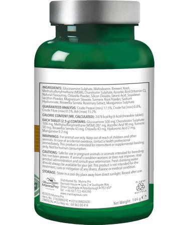 Vet's Best Advanced Hip & Joint Supplements for Dogs Supports Joint and Cartilage Health in Dogs 60 Chewable Tablets - Buy Online on GoSupps.com