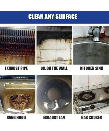 100ml Foaming Heavy Oil Stain Cleaner Strong Stain Removing Foaming Cleaner Stubborn Oil And Dirt Removing Foaming Spray All Purpose Kitchen Foaming Cleaner For Kitchen Oven Stove Grill - Buy Online on GoSupps.com