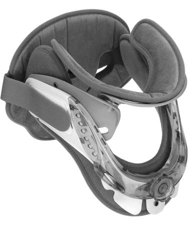 JLASDR Neck Protection: Adjustable Cervical Decompression Support for Pain Relief | One-Hand Height Adjustment & Multidirectional Traction - Buy Online on GoSupps.com
