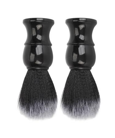 Mustache Soap Brush 2 Pack Foam Beard Brush Removes Residue Quick Drying Stylish Handle for Home