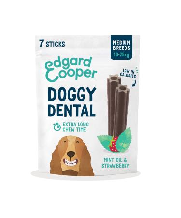 Edgard & Cooper Doggy Dental - Mint & Strawberry - Medium - 7 sticks