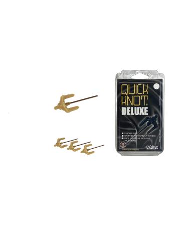 Quick Knot Deluxe | Mane clip for horses | Suitable for horses and ponies | Reusable (Brown Standard) Standard Brown