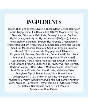 TORRIDEN DIVE-IN Hyaluronic Acid Cream 2.71 fl oz | For Sensitive & Oily Skin | Fragrance-free, Lightweight, Vegan | Clean & Cruelty-Free - Buy Online on GoSupps.com