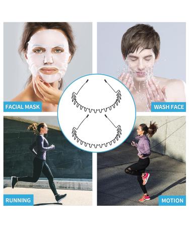 WLLHYF Metal Headbands 2 Pcs Fashion Non-Slip Elastic Men Women Hairbands for Outdoor Sports - Buy Online on GoSupps.com
